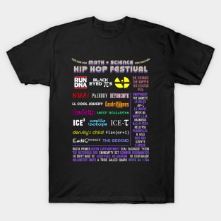 Math & Science Hip Hop Music Festival T-Shirt